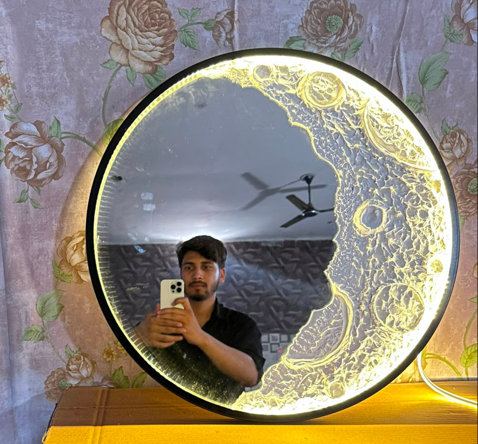 MoonGlow LED Wall Mirror