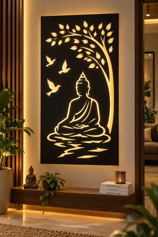 Luxury Buddha Tree Wall Art